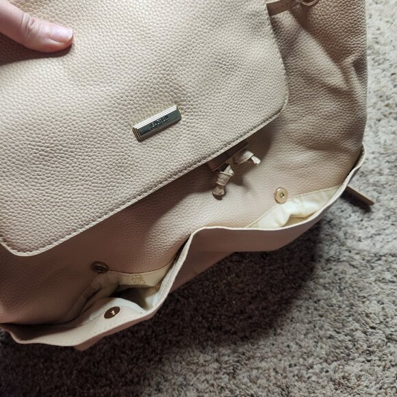 Kenneth Cole Tan Beige Backpack Purse - Picture 6 of 10